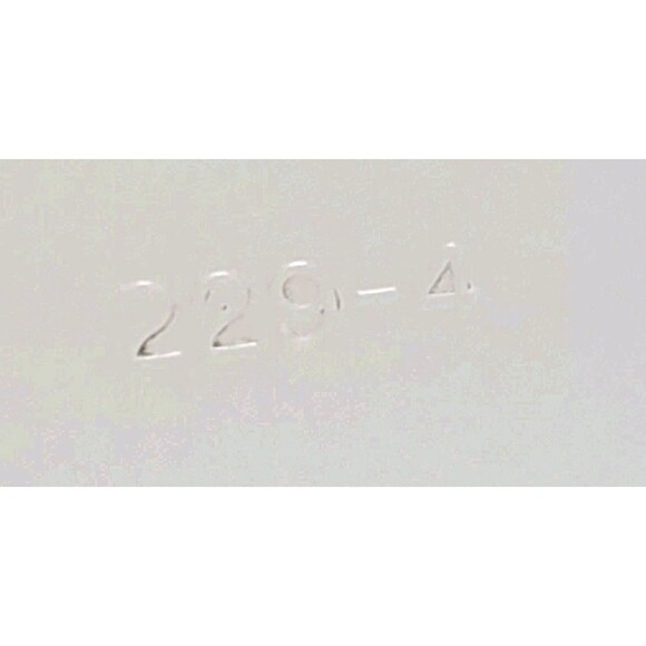 Vintage 3 Pc Tupperware Suzette Divided Relish Serving Tray 608-2 /229-4 White - Picture 5 of 6